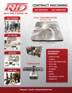 Contract Machining Made Simple by Reich Tool And Design