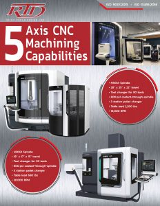 5 Axis CNC Machining Capabilities Brochure