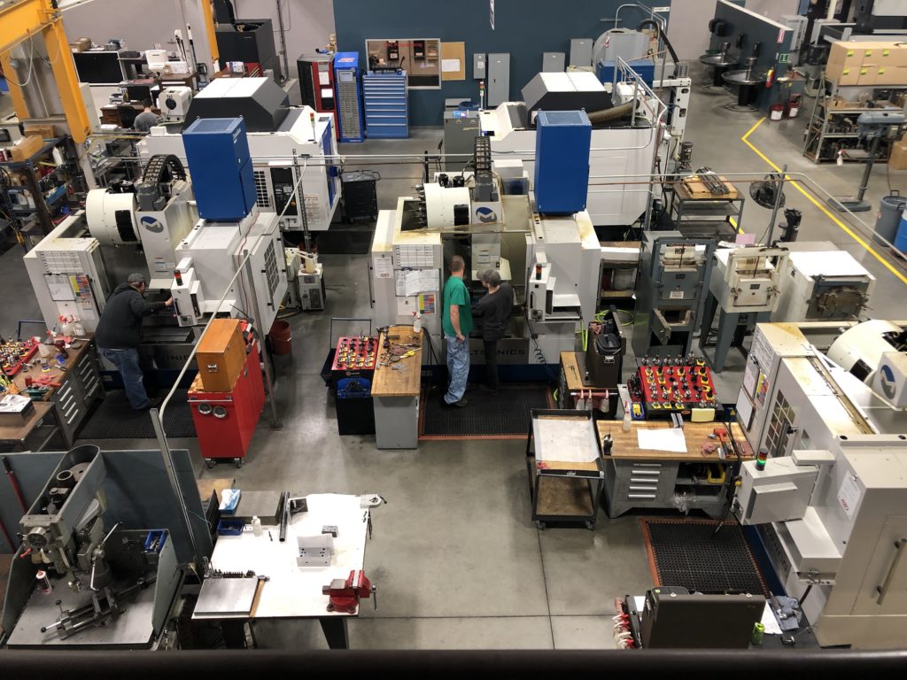 RTD has 15 three-axis VMCs, two five axis machines, five turning machines, and a waterjet machine. The shop also offers several types of fabrication services, parts cleaning and cleanroom assembly capabilities and laser marking.